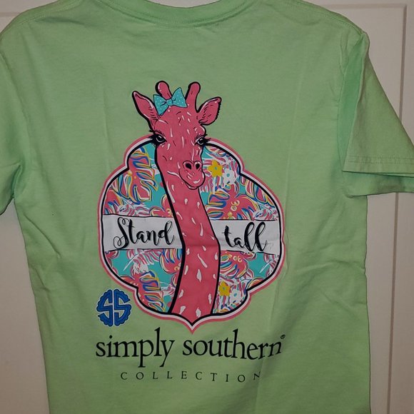 Simply Southern Girls T Shirt Size S - Picture 3 of 3